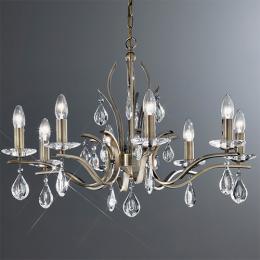 212-9550 Vollaro LED 8 Light Ceiling Light Bronze Finish 