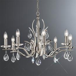 212-9551 Vollaro LED 8 Light Ceiling Light Satin Nickel 