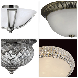 Traditional Semi Flush Low Ceiling Lights 