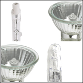 Mains Voltage Halogen Bulbs 